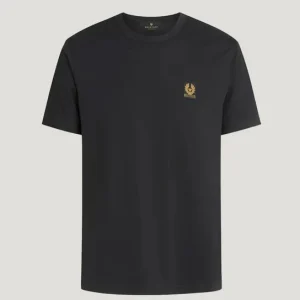 T-shirt uomo nera in cotone