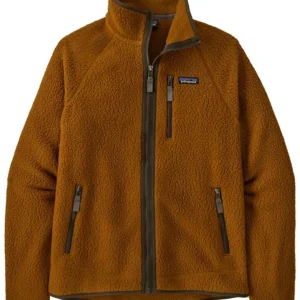 Felpa uomo senape in pile