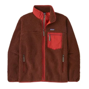 Giubbino donna rosso in pile