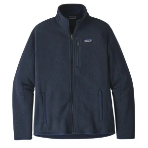 Giubbino uomo blu in pile