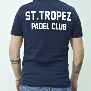 T-shirt Saint Tropez blu Superculture