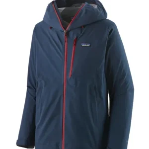 Giubbino uomo blu in nylon