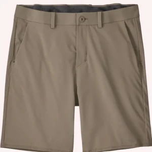 Bermuda uomo grigio in poliestere riciclato