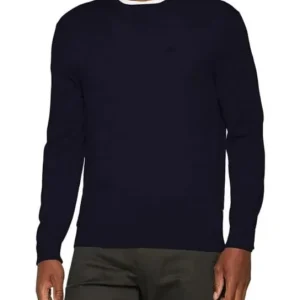 Maglia uomo blu navy in lana