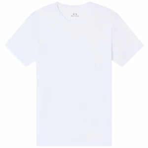 T-shirt uomo bianca in cotone