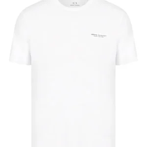 T-shirt uomo bianca in cotone