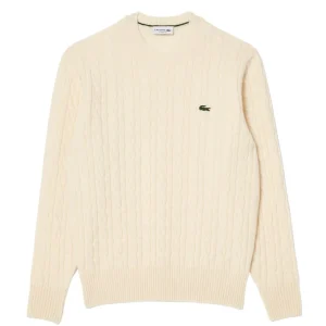 Maglia uomo panna in lana