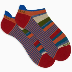 Calze uomo multicolor in cotone