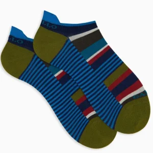 Calze uomo multicolor in cotone