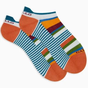 Calze uomo multicolor in cotone