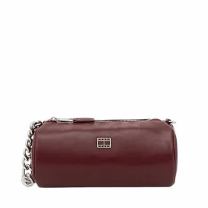 Borsa donna bordeaux in simil pelle