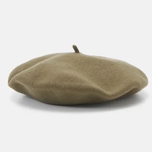 Basco unisex khaki in lana