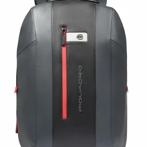 Zaino uomo grigio in pelle