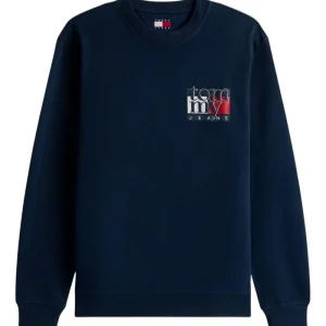 Felpa uomo navy in cotone