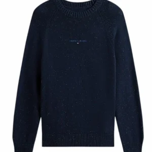 Pullover uomo navy in misto cotone