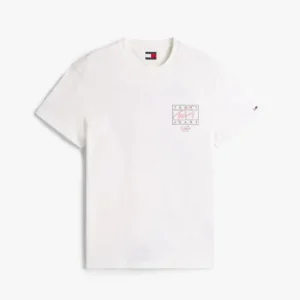 T-shirt uomo ecru'  in cotone