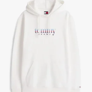 Felpa uomo ecru' in spugna di cotone