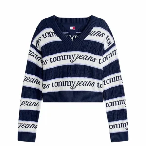 Maglia donna blu in cotone