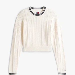 Maglia donna bianca in cotone