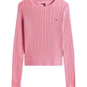 Maglia donna rosa in cotone