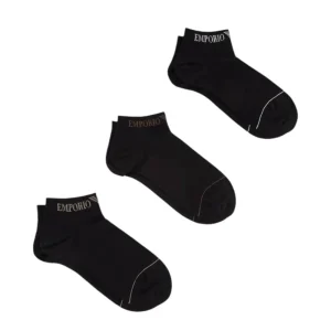 Calzini uomo neri in cotone