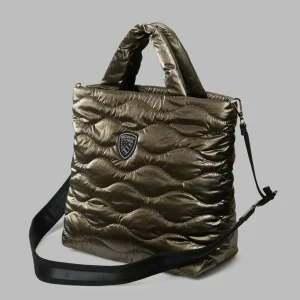 Borsa donna bronzo in nylon