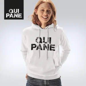 Felpa Donna con cappuccio QUI PANE