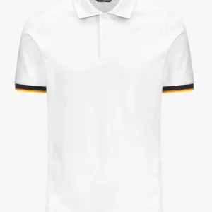 Polo uomo bianca in cotone