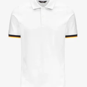 Polo uomo bianca in cotone