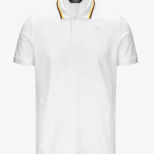 Polo uomo bianca in cotone