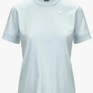 T-shirt donna blu baby in cotone