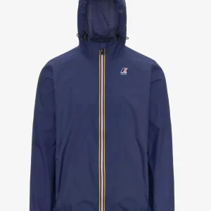 Giubbino unisex blu in ripstop riciclato