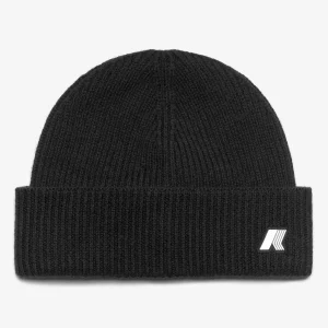 Cappello unisex nero in lana