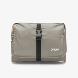 Beauty case unisex verde in nylon
