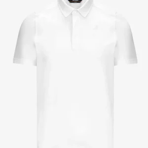 Polo uomo bianca in cotone