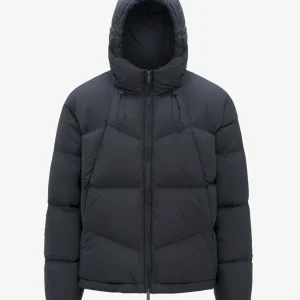 Giubbino uomo blu in piuma