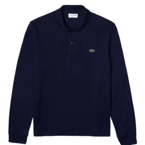 Polo uomo blu navy in cotone