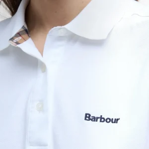 Polo donna bianca in cotone