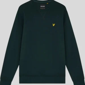 Felpa uomo verde in cotone