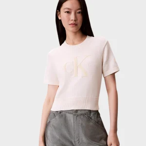 Maglia donna bianca in cotone