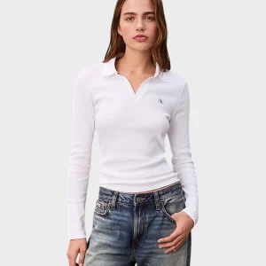 Maglia donna bianca in cotone