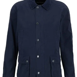 Giacca uomo navy in cotone