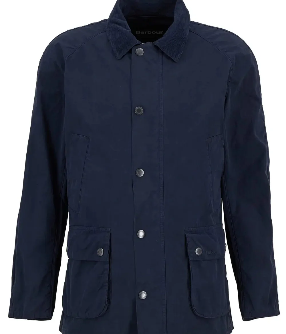 Giacca uomo navy in cotone - immagine 2