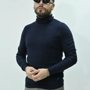 Dolcevita sottile blu Gianni Lupo