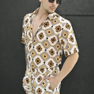 Camicia marracash island coco