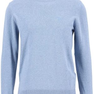 Maglia uomo celeste in cotone