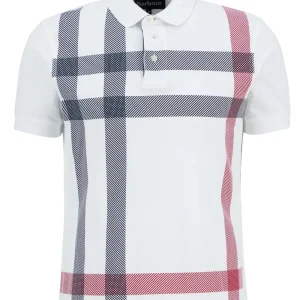 Polo uomo bianca in cotone