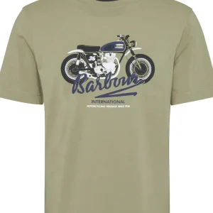 T-Shirt uomo oliva in cotone