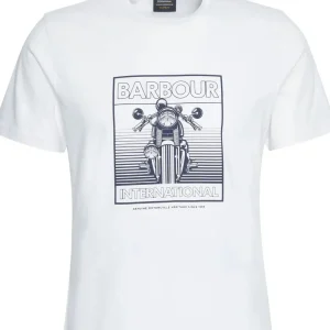 T-shirt uomo bianca in cotone