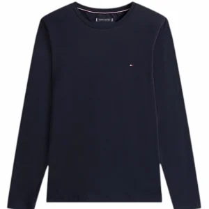 Maglia uomo blu navy in cotone biologico